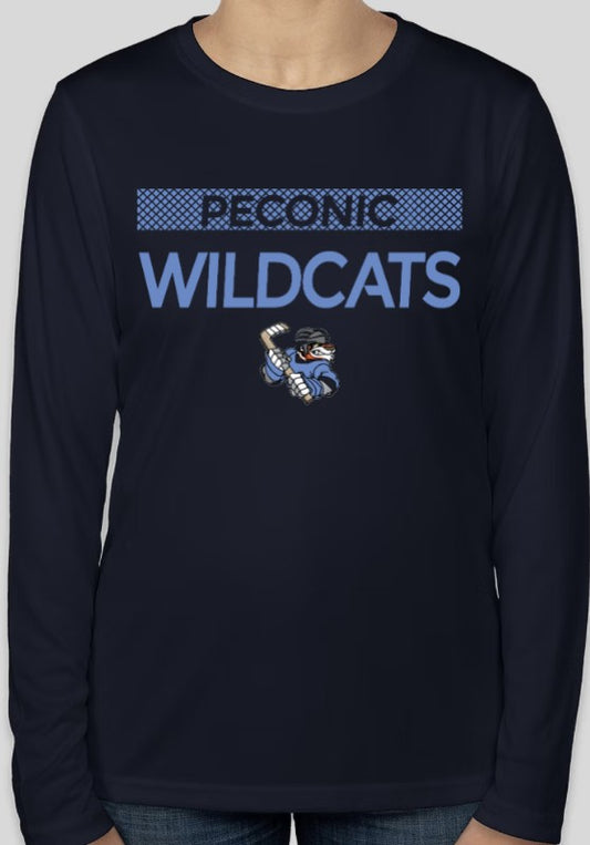 Wildcats Locker Room Long Sleeve Train T