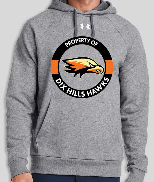 Hawks UA Rink Fleece Hoody