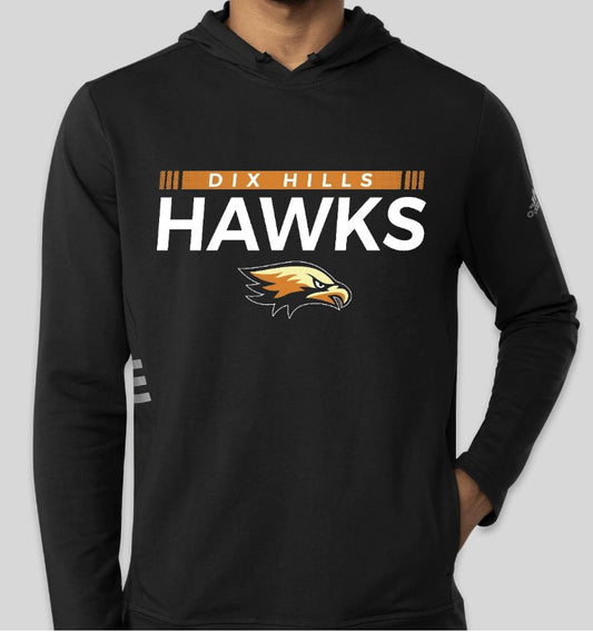 Hawks Adidas LtWt Shirt Hoody (In Stock)