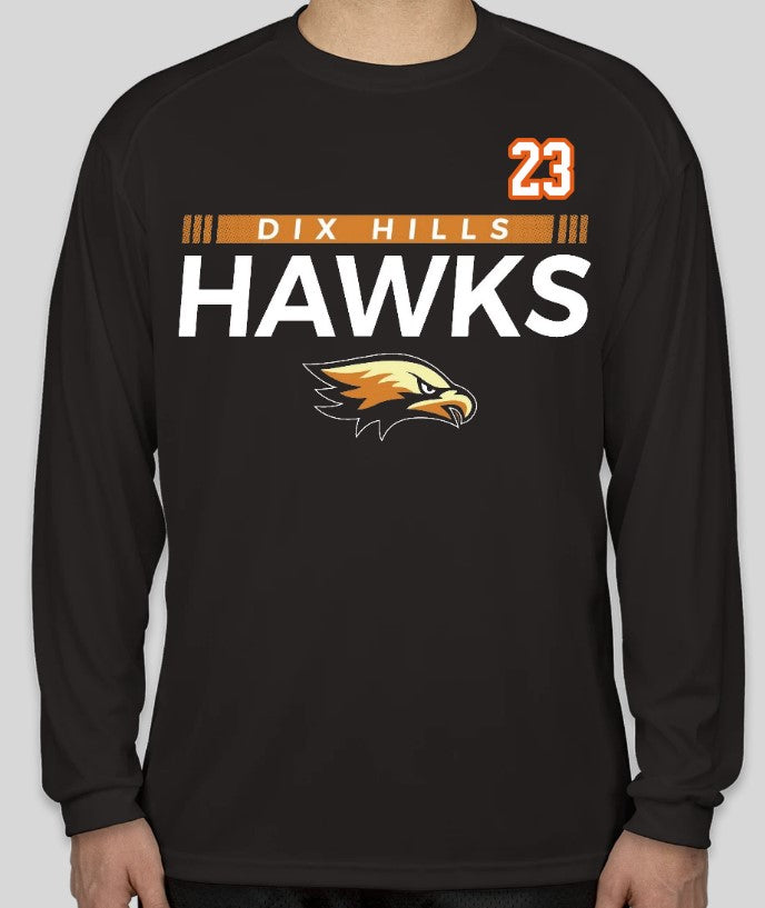 Hawks Performance Long Sleeve T (In Stock)