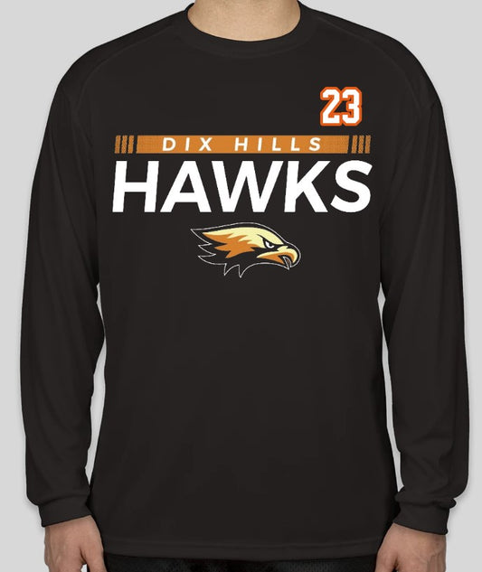 Hawks Performance Long Sleeve T (In Stock)