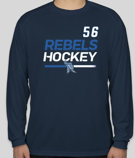 Rebels Performance Long Sleeve Shirt Tee 2024