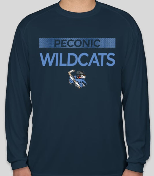 Wildcats Locker Room Long Sleeve Train T