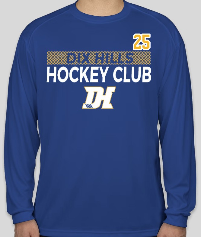 DH Hockey Club Performance Long Sleeve T