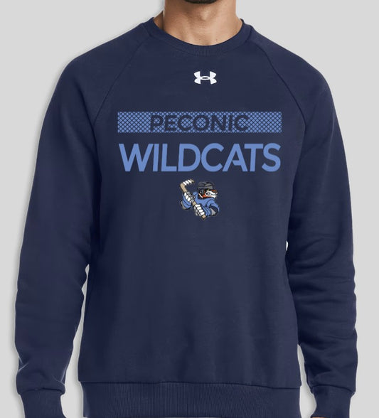 Wildcats UA Fleece Locker Room Crew